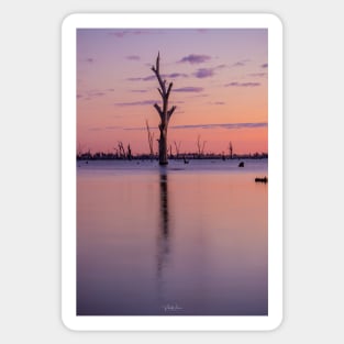 Lake Mulwala, Yarrawonga, Victoria, Australia Sticker